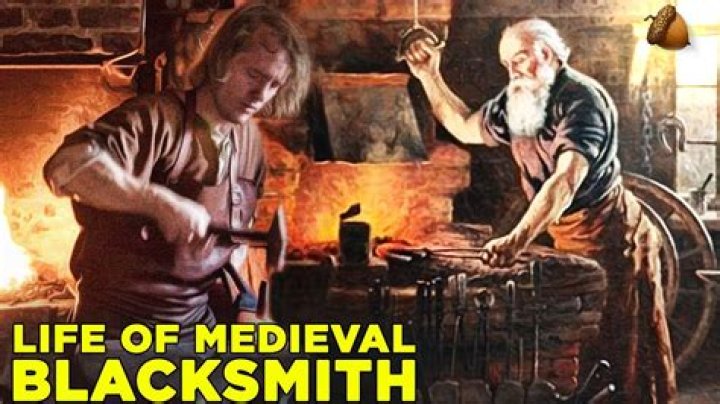What did medieval blacksmiths use for fuel?