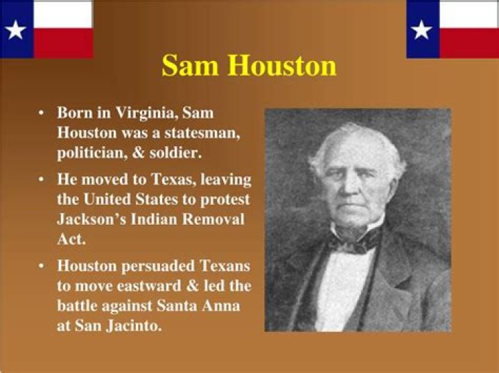 What did Sam Houston do?