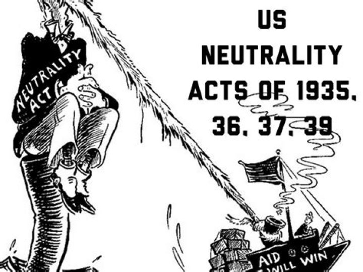 What did the Neutrality Act of 1936 do?