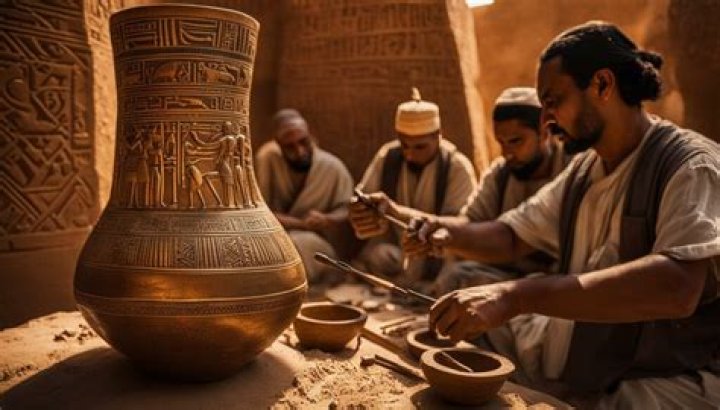 What do artisans do in ancient Egypt?