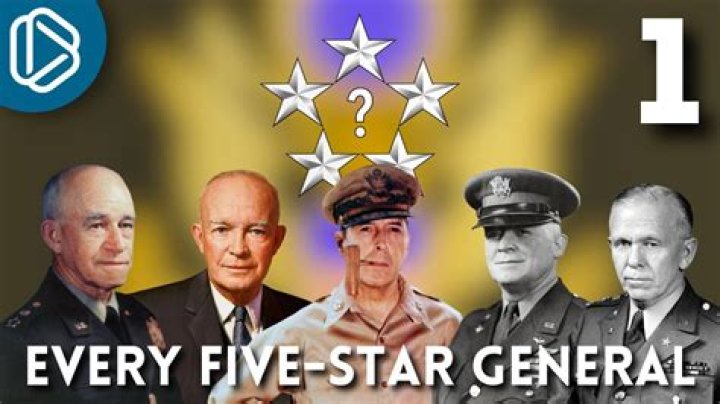 What do four-star generals do?