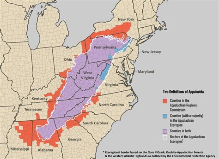 What do people do in the Appalachian Mountains?