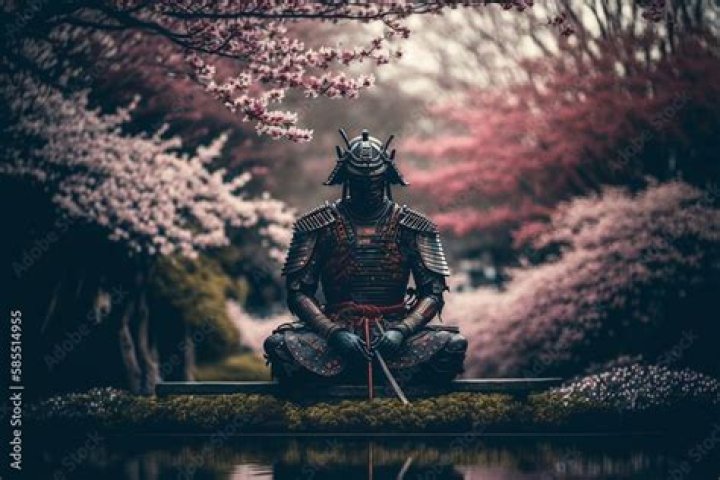 What do samurai meditate on?