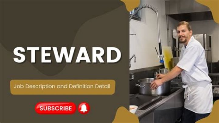 What does a job steward do?