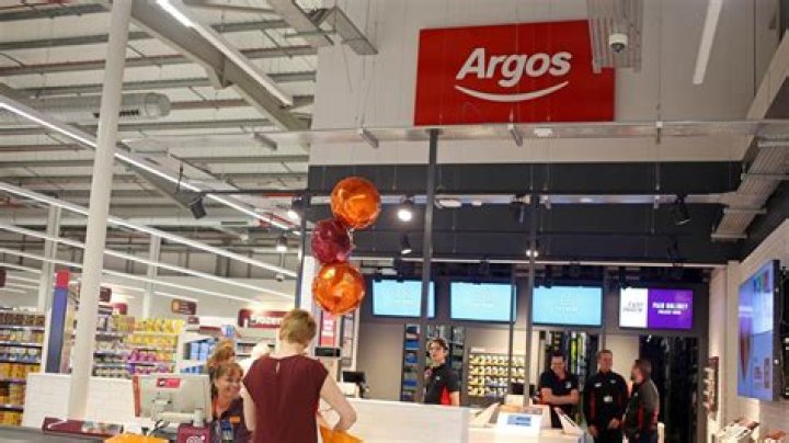 What does Argos sell?