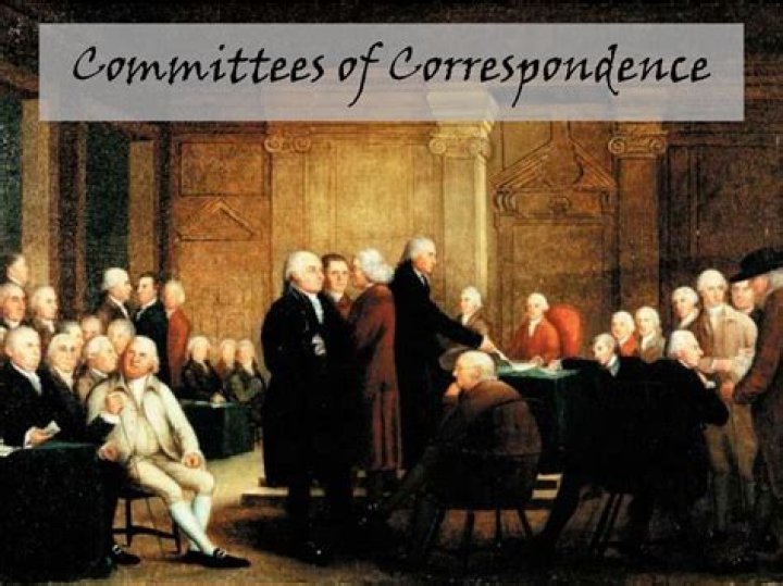 What does Committee of Correspondence mean in history?