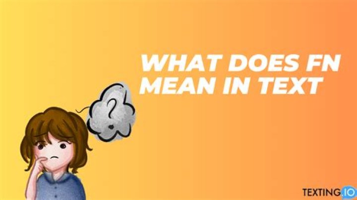 What does FN F7 mean?