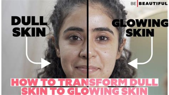 What does glowing skin look like?