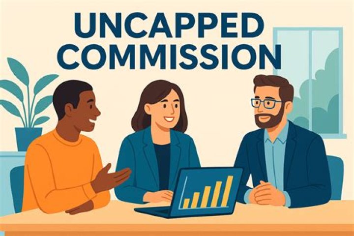 What does it mean to have uncapped commission?