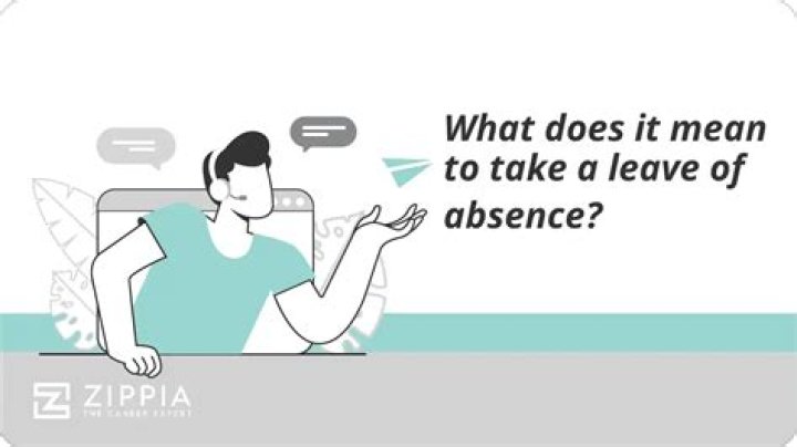 What does it mean to take a leave of absence?