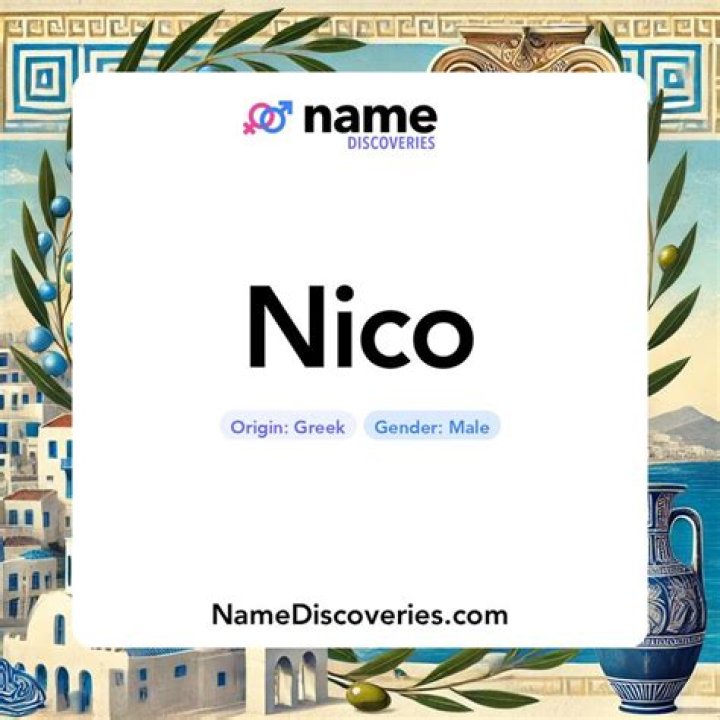 What does Nico mean in Italian?