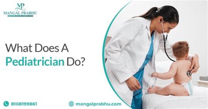 What does pediatrician do on the job?