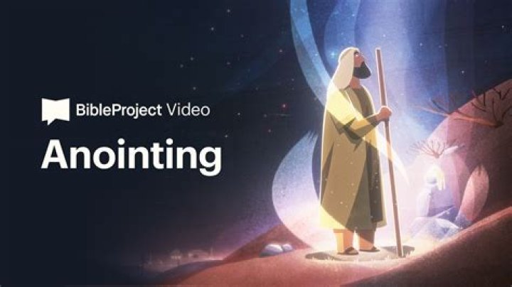 What does prophetic anointing mean?