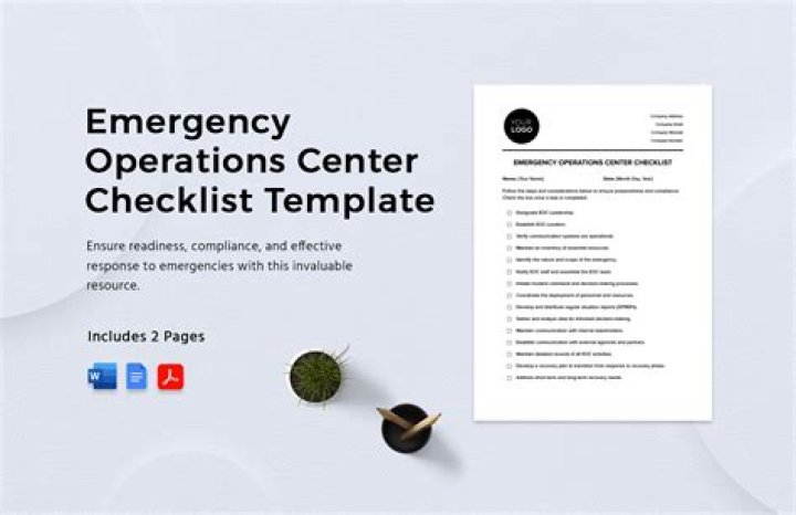What does the Emergency Operations Center do?