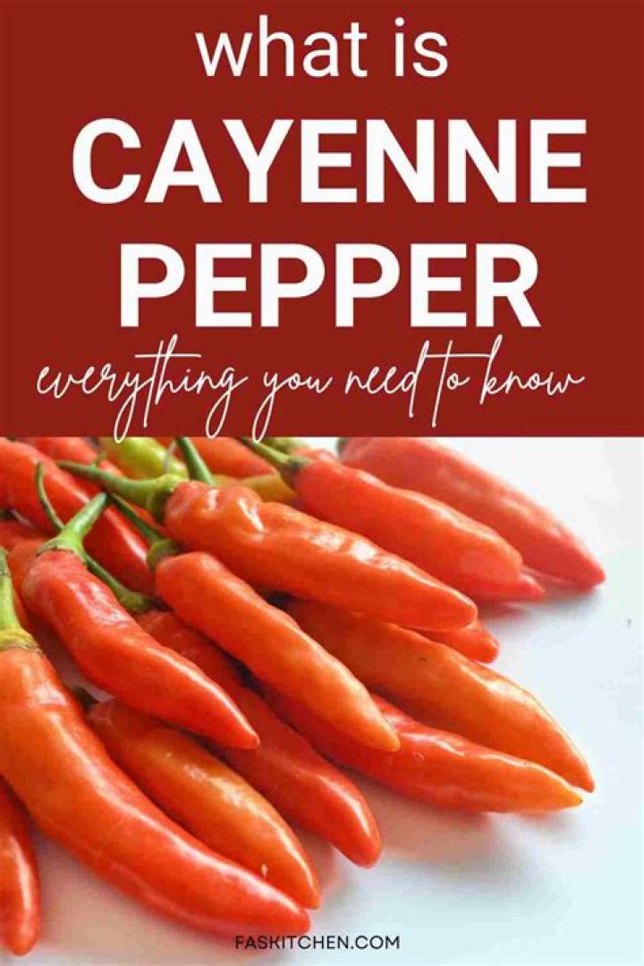 What does vinegar and cayenne pepper do?