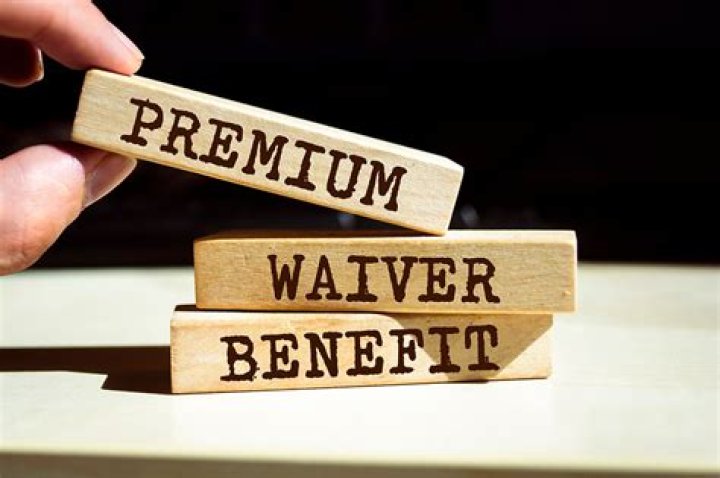 What does waiver of premium benefits mean?