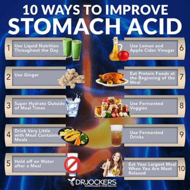 What foods reduce stomach acid?