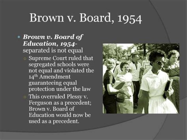 What happened to Melba on the day of the Brown decision?