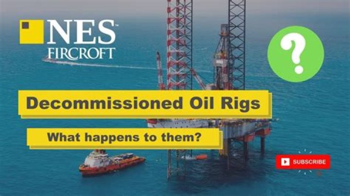 What happens to decommissioned oil rigs?