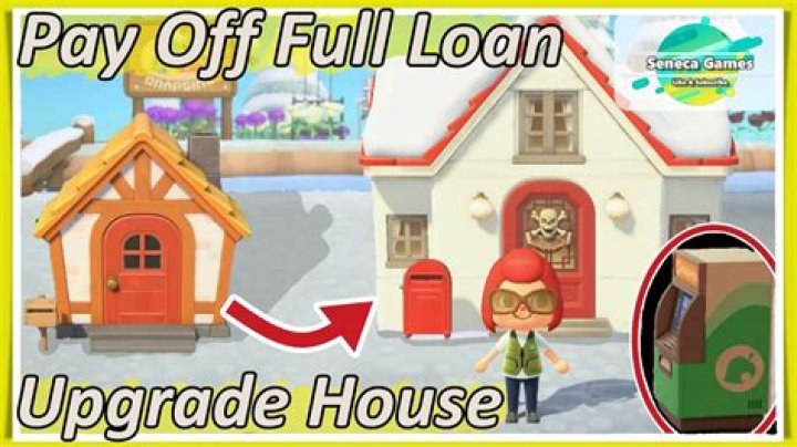 What happens when you pay off house Animal Crossing?