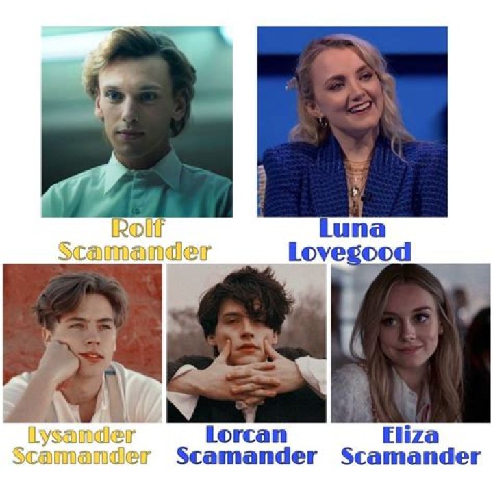 What houses are Lorcan and Lysander?