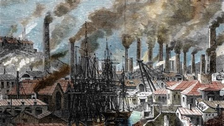 What impact did the Industrial Revolution in England have on the American colonies?