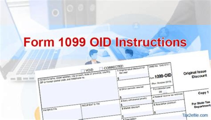 What is a 1099 OID refund?