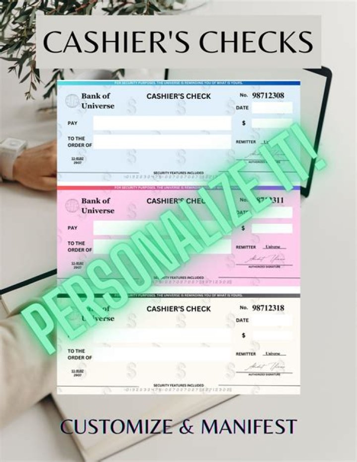What is a cashier checker?