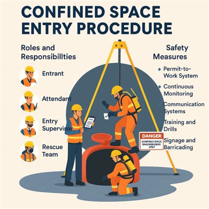 What is a confined space entry supervisor?