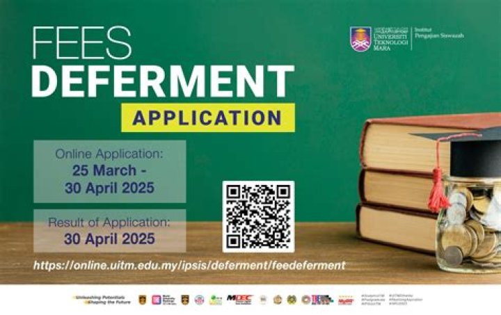 What is a deferment application?