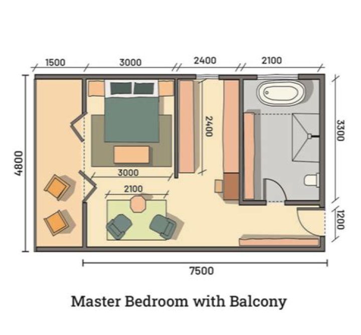 What is a good size for a balcony?