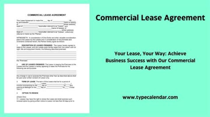 What is a landlord responsible for in a commercial lease UK?