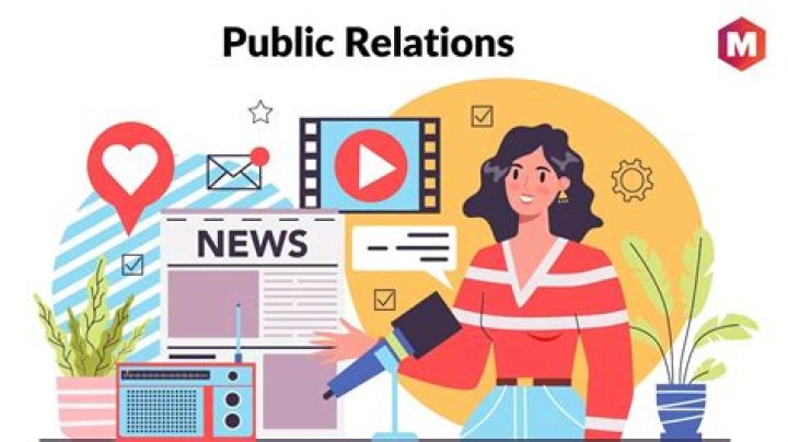 What is a public relation person?