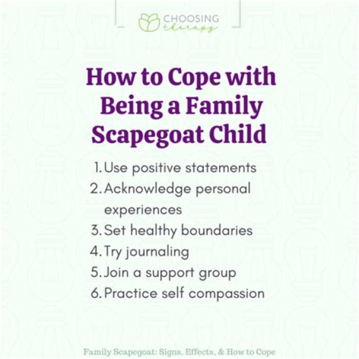 What is a scapegoat child?