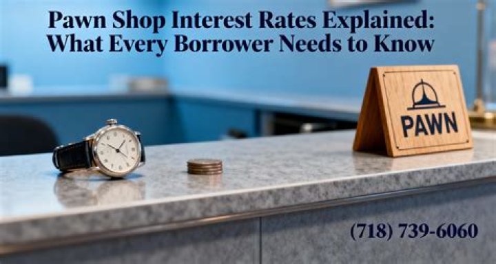 What is a typical pawn shop interest rate?
