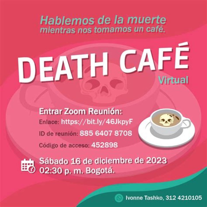 What is a virtual Death Cafe?