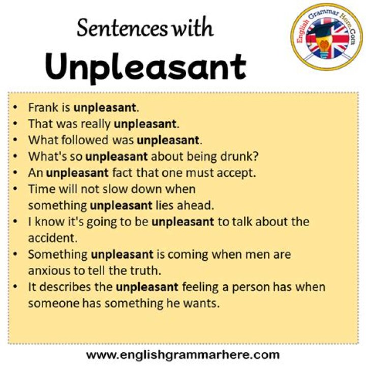 What is a word for unpleasant situation?
