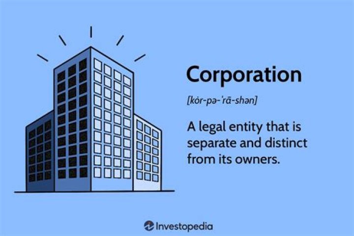 What is an example of a corporation business?