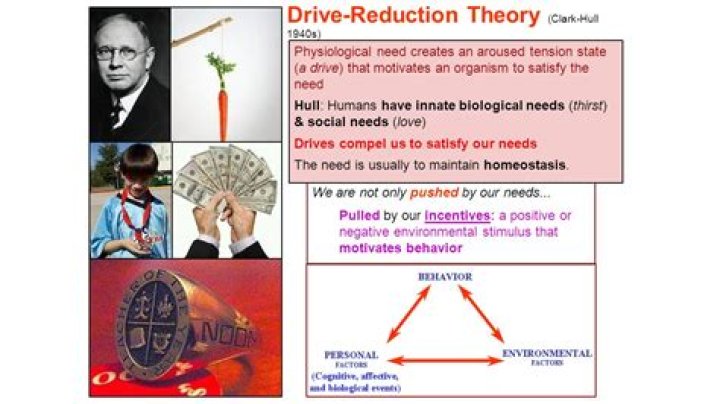 What is an example of the drive theory?