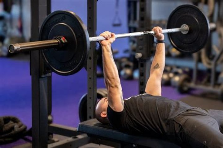 What is considered a heavy bench press?
