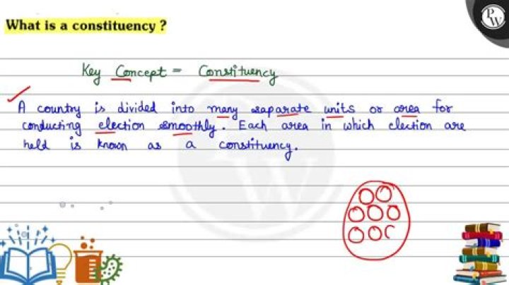 What is constituency with example?