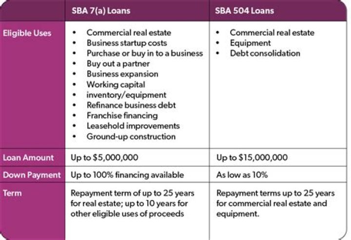 What is difference between SBA and regular loan?