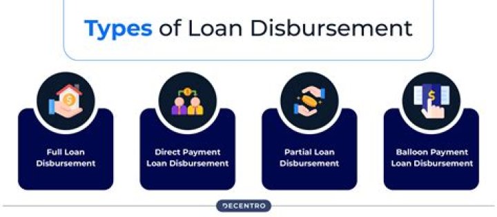 What is disbursement in personal loan?