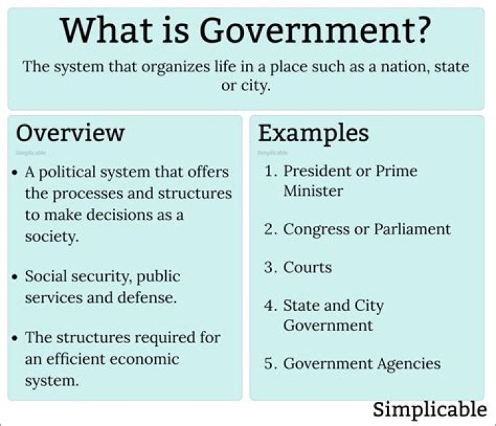 What is government for Class 7th?