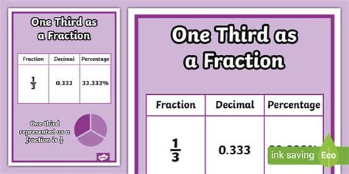 What is half of one third as a fraction?