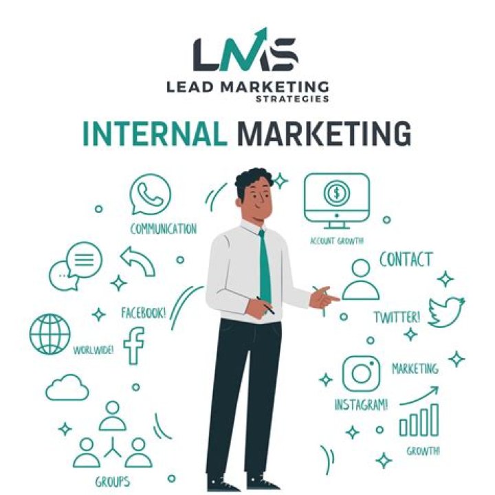 What is internal marketing in service marketing?