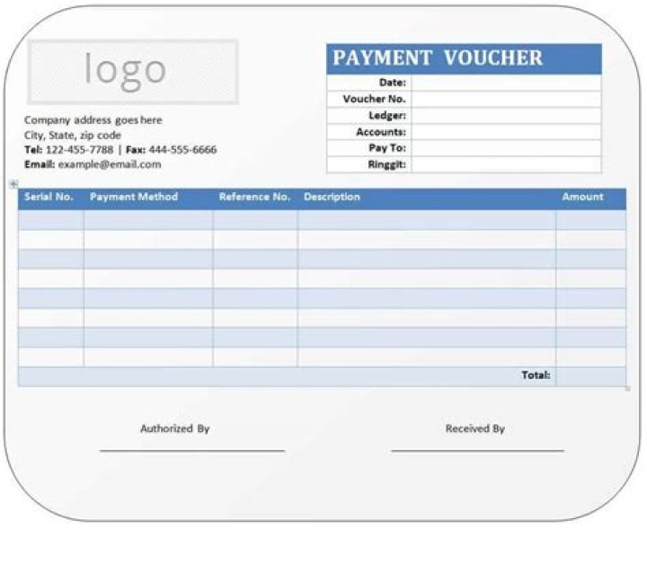 What is payment voucher and invoice?