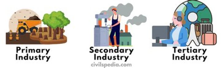 What is primary industry and secondary industry?