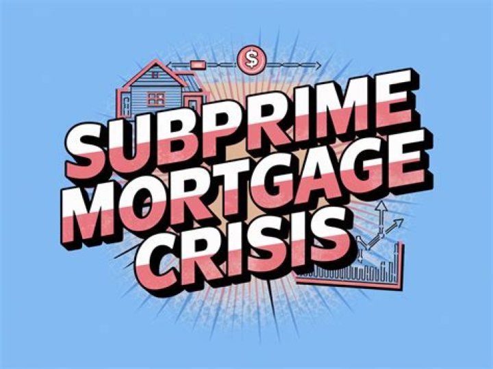 What is subprime mortgage crisis?