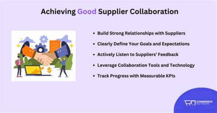 What is supplier collaboration?